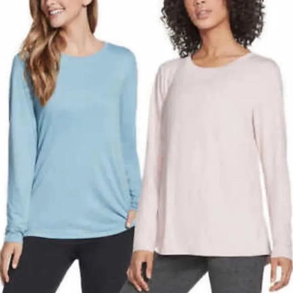 Skechers Womens Ladies Active Long Sleeve Tee size l.  Lilac - Picture 1 of 5